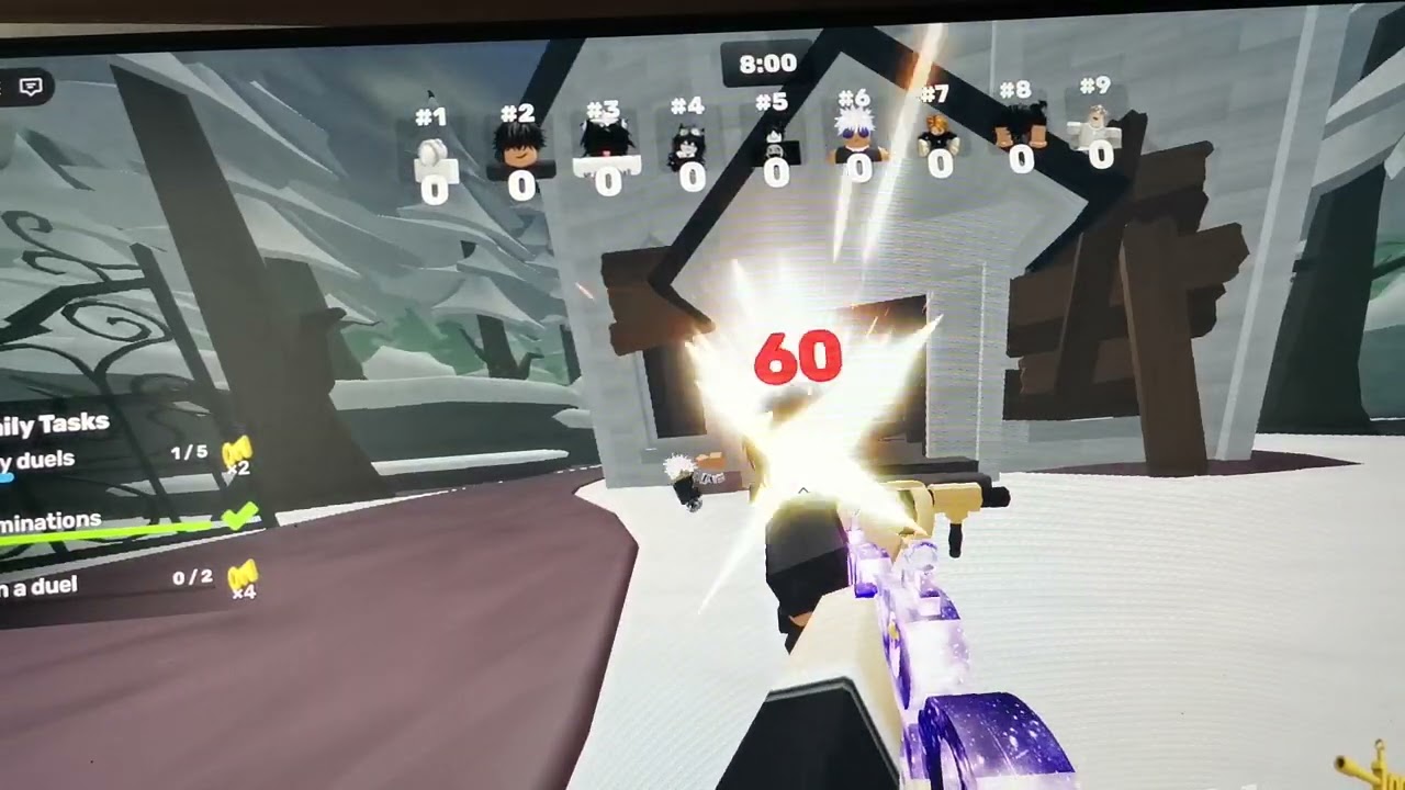 Azi am jucat rivala free for all