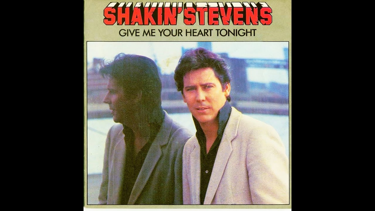 Give Me Your Heart Tonight (Extended)   1982   +   You Drive Me Crazy (Extended)   1981