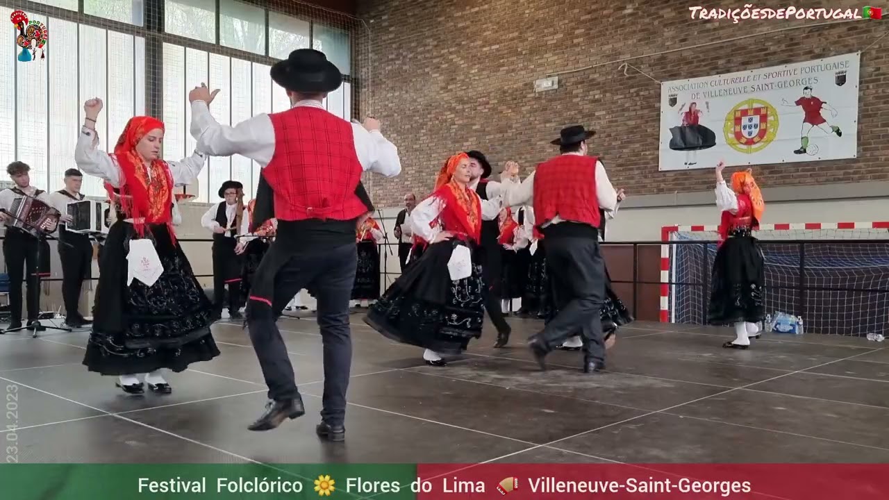 Rancho Folclórico 🌼Flores do Lima 🪗Villeneuve-Saint-Georges 🇨🇵Paris 🥁Tradições de Portugal 👍Folclore