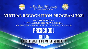 Replay - Virtual Recognition Program 2021 - PRESCHOOL