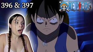 SO MUCH IS HAPPENING FIRST TIME WATCHING One Piece EPISODES 396 397