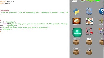 Python for Kids - Shell Beginner - Magic 8 Ball