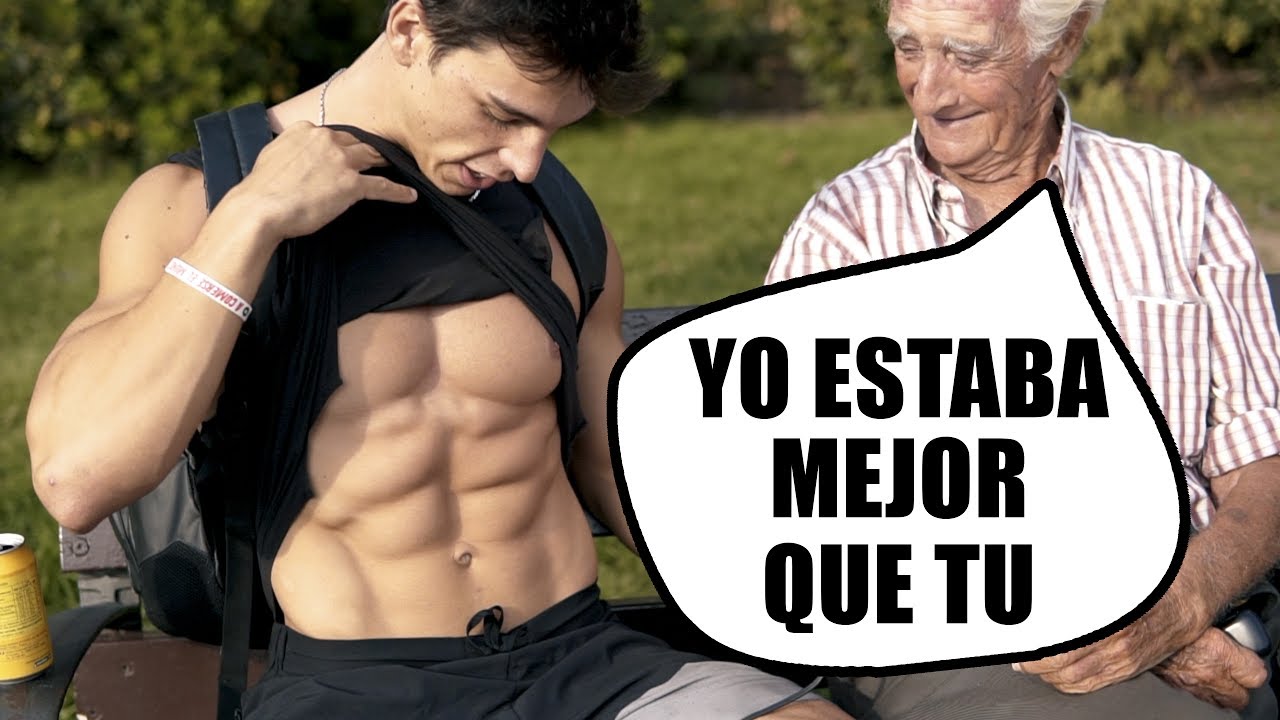 BUSCANDO ABUELOS FITNESS POR LA CALLE