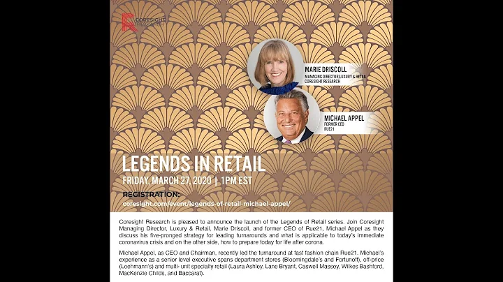 #Legends of Retail: Michael Appel 03 27 2020