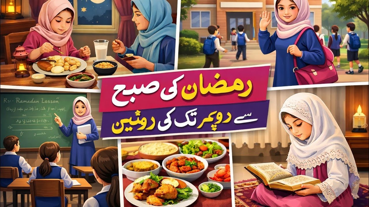 My Sahoor to Afternoon routine... 😊