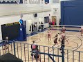Hard hit through the block.