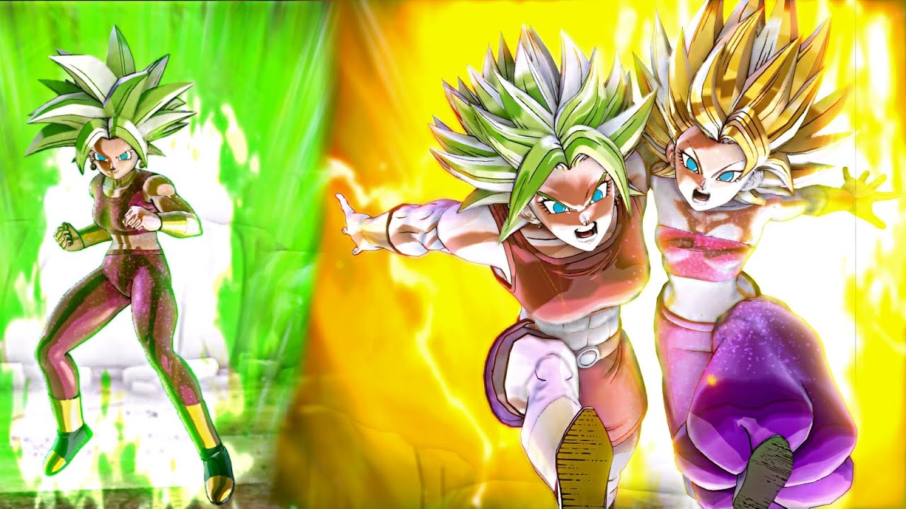 Caulifla & Kale DUO Fighters (With Fusion) Dragon Ball Xenoverse 2 Mod YouTube