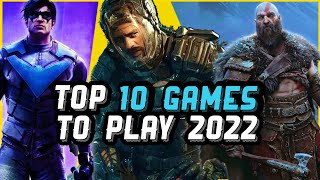 Top 10 Most Anticipated Video Games For The Rest Of 2022