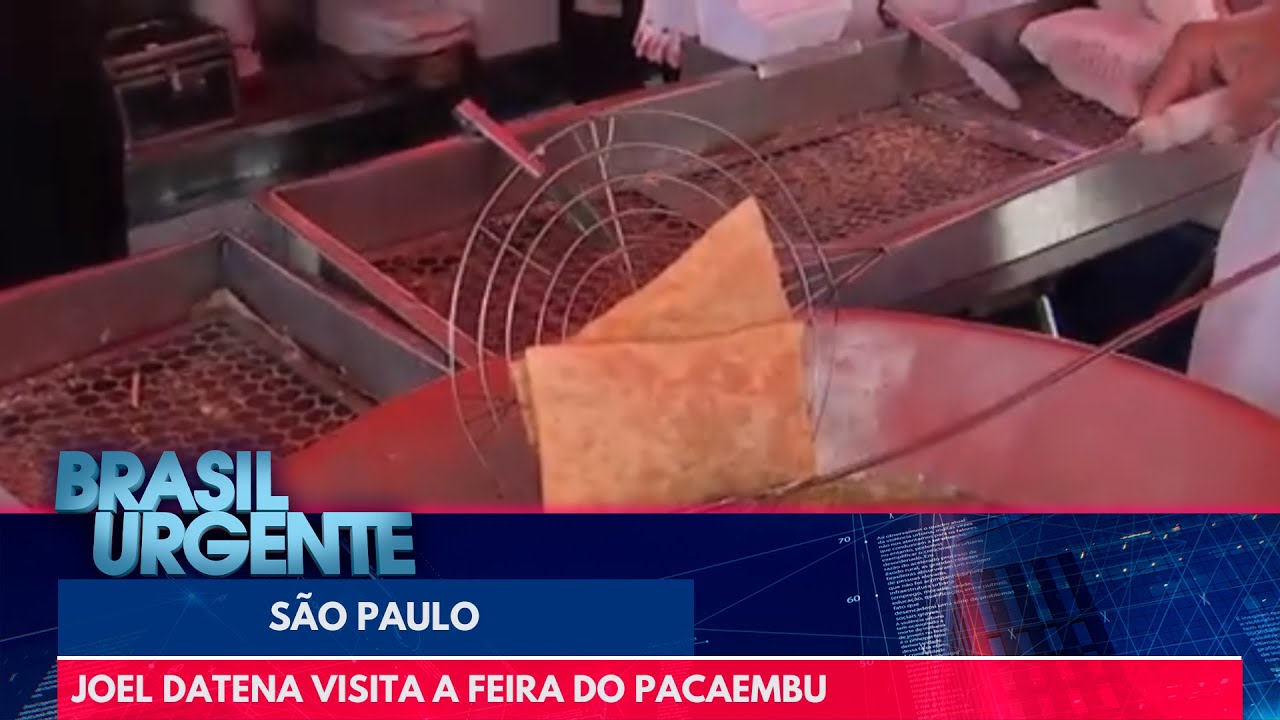 Joel Datena visita a feira do Pacaembu, em São Paulo | Brasil Urgente