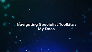 CLJ PRIME Specialist Toolkits : My Docs