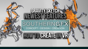 Gravity Sketch vr (an overview of the new features)