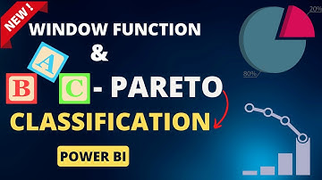 ABC Classification & Pareto Analysis with New DAX Function ⚡️| Dynamic ABC Classification Power BI 😲
