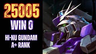 HiNu Gundam Death From Above 28005 to 0 Win. No MS Lost. GBO2 PS5 機動戦士ガンダム #バトオペ2