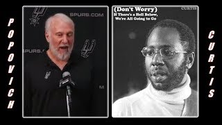 Coach Pop on Race and White Privilege - Curtis Mayfield on Race and 1970's Society.