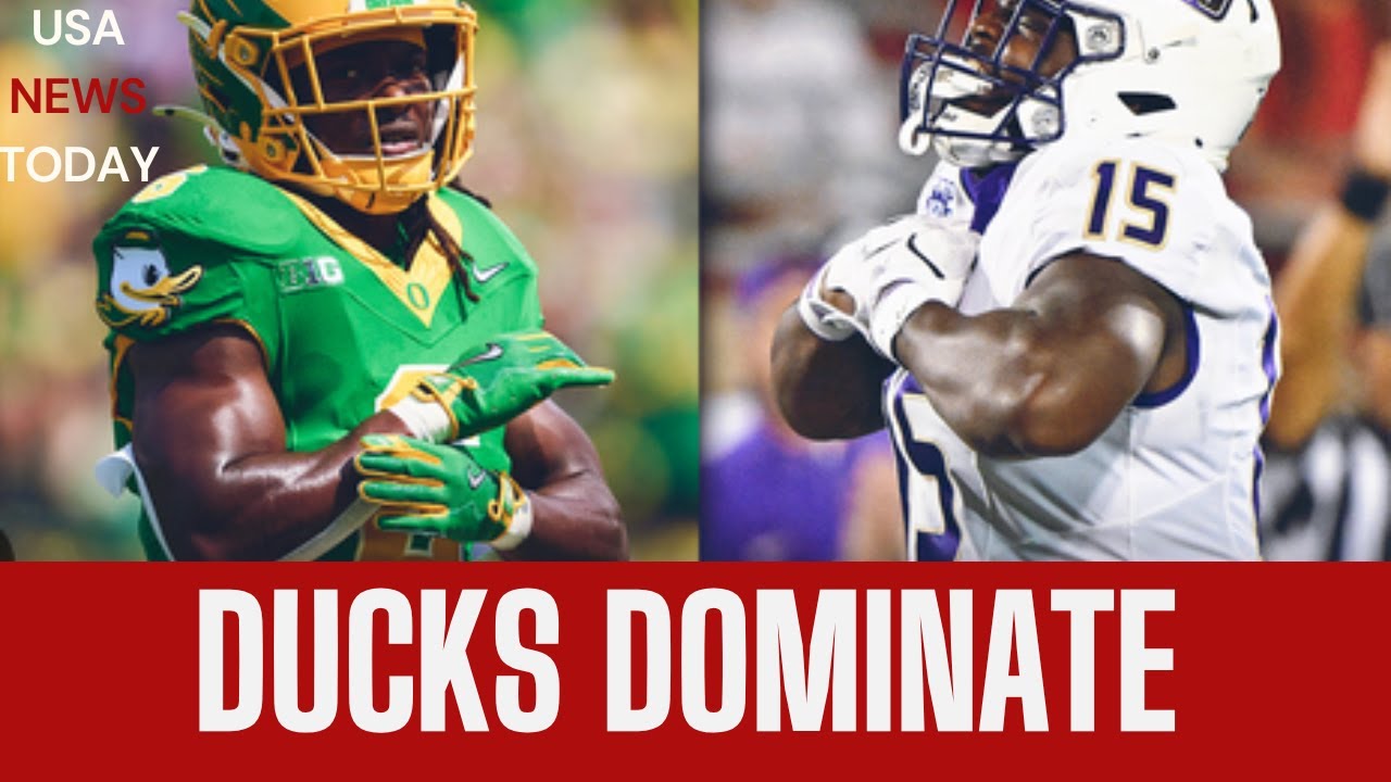 Oregon Beats James Madison | CFP Opener Full Game Recap & Highlights 