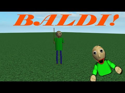 Roblox Script Showcase Baldi Youtube - roblox script showcase baldi youtube