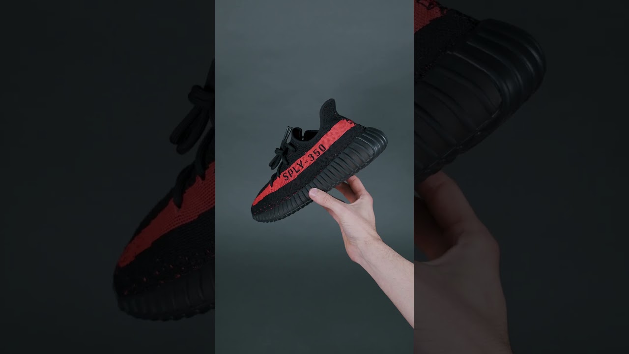 Yeezy Boost 350 Core Red Closer Look!