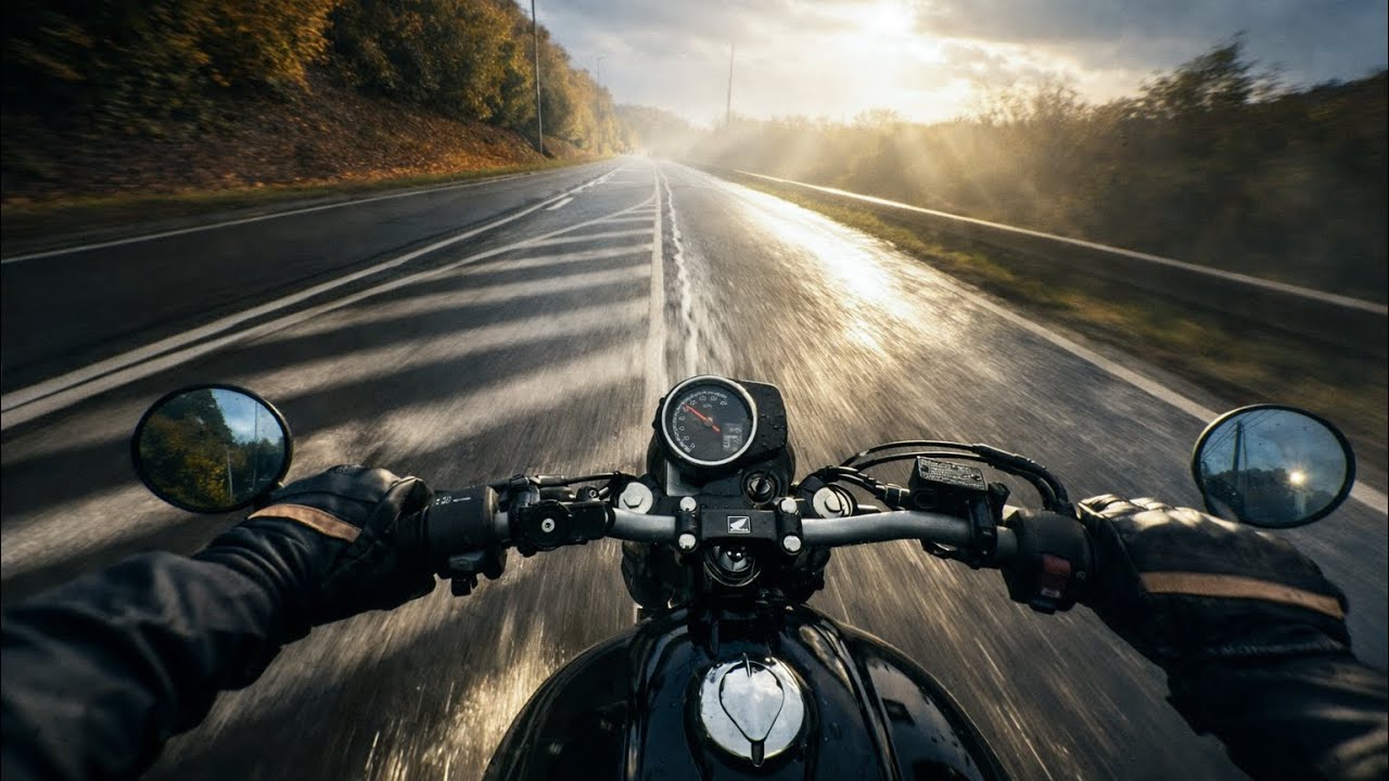 Riding Between Rain and Clear Skies | 𝐇𝐨𝐧𝐝𝐚 𝐆𝐁𝟑𝟓𝟎𝐒
