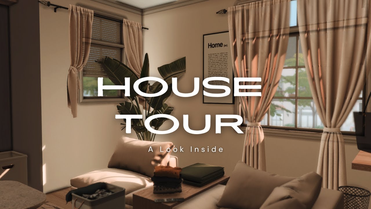 A Quick Look Inside - House Tour - The Sims 4