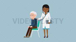 Black Female Doctor with Patient Checkup [MOV & GIF]