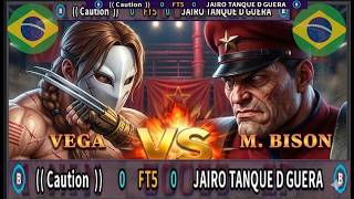 (( Caution )) VS JAIRO TANQUE D GUERA - Street Fighter II: Champion Edition -