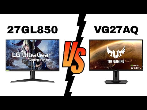 LG 27GL850 vs Asus TUF Gaming VG27AQ 