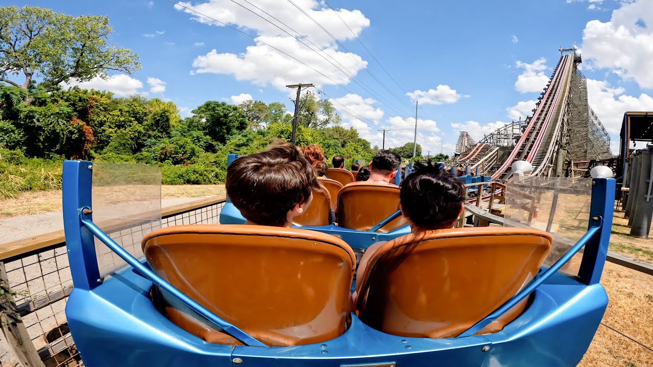New Texas Giant POV - Six Flags Over Texas [5K HIGHEST QUALITY]