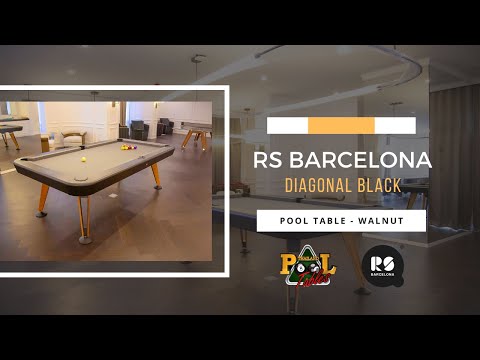 Diagonal Pool Table RS Barcelona by Thailand Pool Tables
