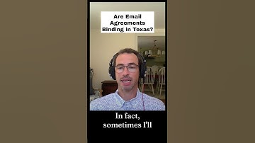 Are email agreements binding in Texas?