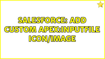 Salesforce: Add custom apex:inputFile icon/image (2 Solutions!!)