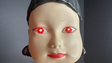 Squid Game Remote Control Young-Hee Doll | LED Eyes, Motion, and Sound Effects | 영희