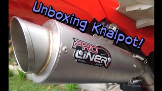 Unboxing Knalpot Pro Liner || Crf 150 L