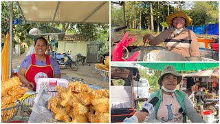 ចេកចៀន សាយ៉ នំល្ង កំពឹសចៀន ពេញនិយមសម្រាប់ទេសចរ ធ្វើដំណើរទៅរមណីយដ្ឋានអង្គរ