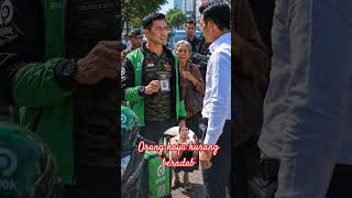orang kaya meremehkan ojol & ibu renta #wongndlogok #fyp #foryou #cerpen
