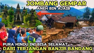 VIRAL PURA KERAMAT,,.Bisa selamat di terjang banjir bandang