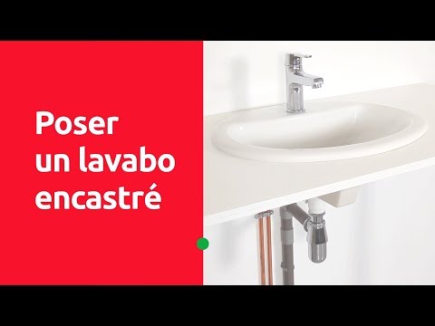 Poser un lavabo encastré