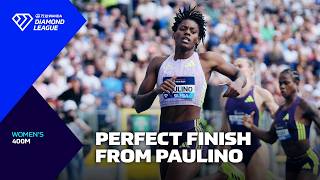 Paulino produces the PERFECT PERFORMANCE over 400m to win in Silesia - Wanda Diamond League 2026