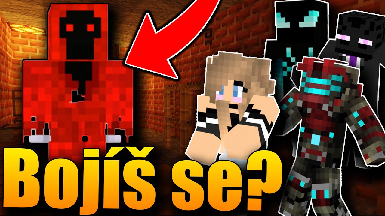 TAK TAKHLE JSME SE V MINECRAFTU JEŠTĚ NEBÁLI! - Minecraft Phasmophobia w/@Makousek, Savitar, Majco