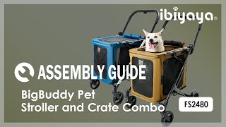 User Guide | FS2480 BigBuddy Pet Stroller and Crate Combo | IBIYAYA screenshot 5
