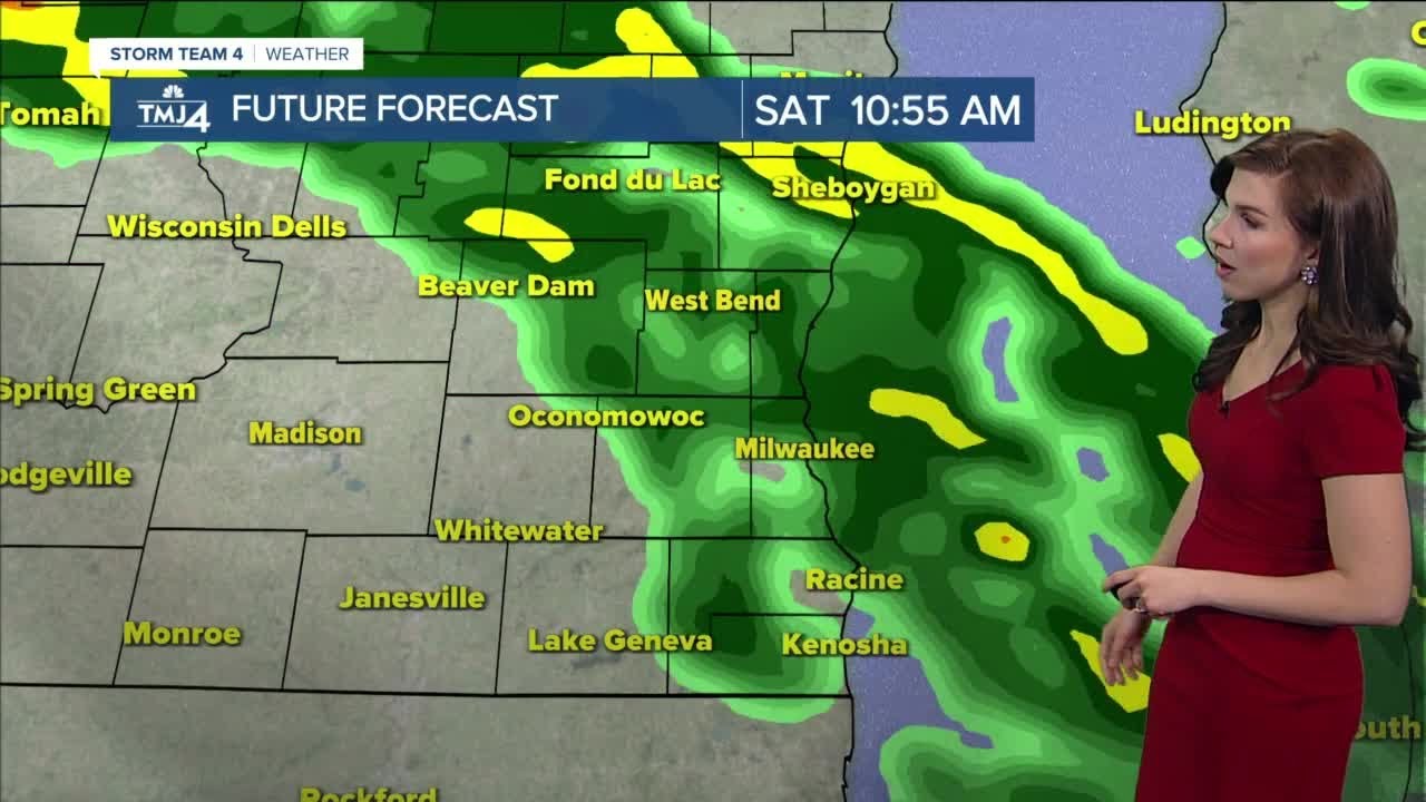 Strong to severe storms possible Saturday - YouTube