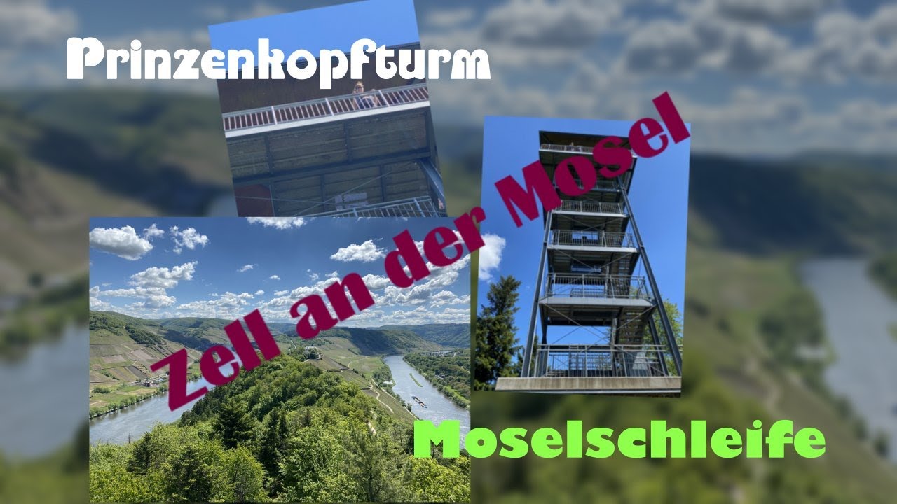 🇩🇪Radtour über Alf zum Prinzenkopfturm I Moselschleife I nach Zell an der Mosel I Urlaub Folge 2
