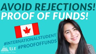 8 THINGS YOU SHOULD KNOW ABOUT PROOF OF FUNDS! International students in Canada  study permit