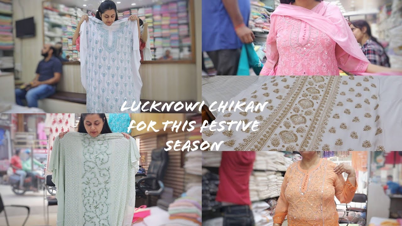 Diwali Special Chikankari Collection At Chowk, Lucknow Ananya Walia