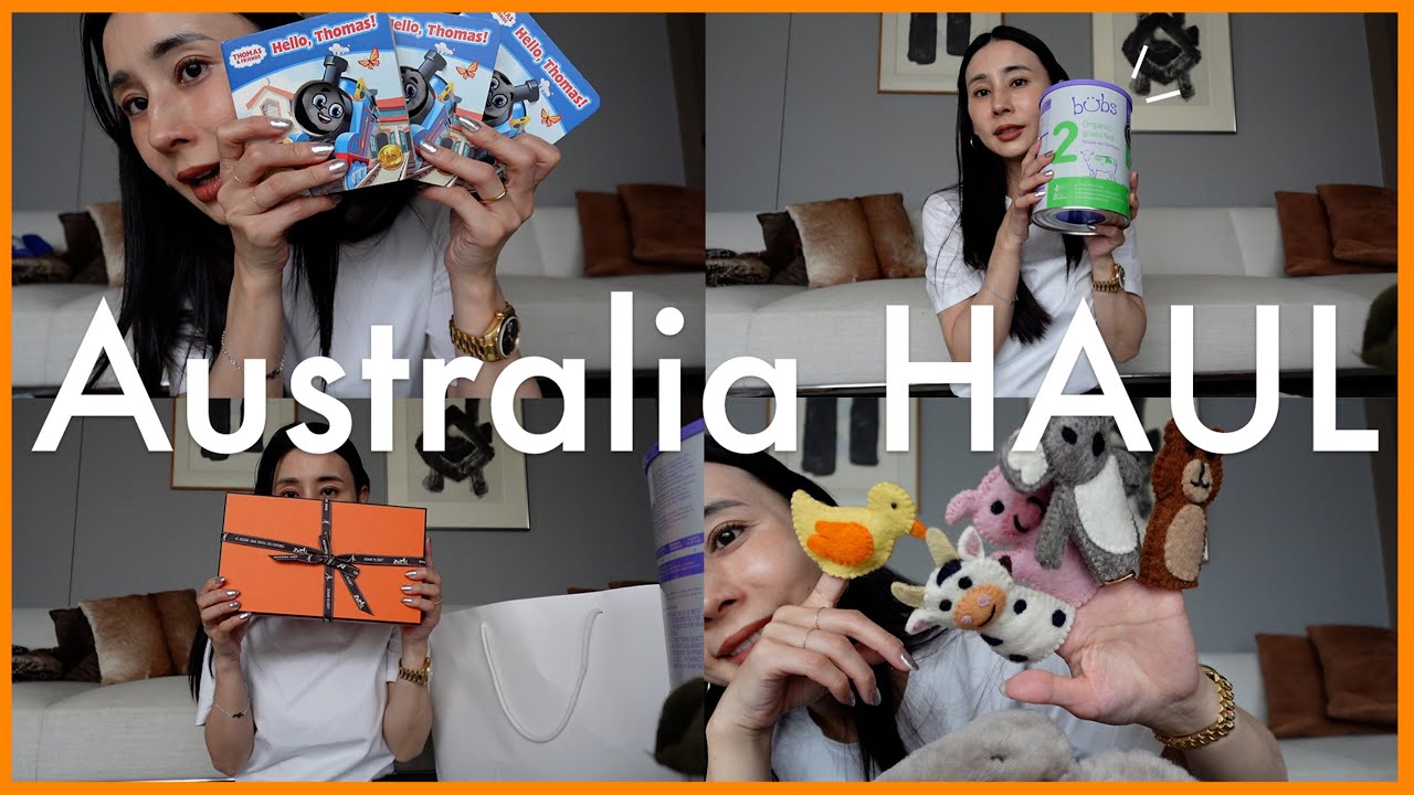 Purchases] Australia is a paradise for children's goods