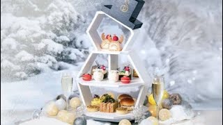 🩰❄️SNOW PALACE AFTERNOON TEA at Strand Palace Hotel