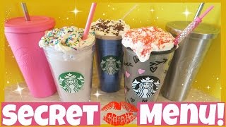 5 Starbucks SECRET MENU Drinks You NEED To Try!!!!