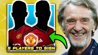 5 Players Man Utd Should Sign In January (Or the Summer)