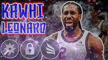 HOW TO MAKE KAWHI LEONARD BUILD ON NBA 2K20 2 WAY SCORING MACHINE 2 WAY FINISHER