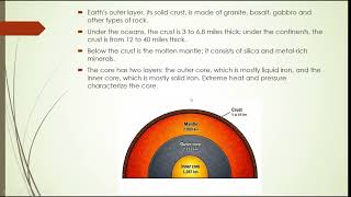 GED Earth and Space Science , Structure of Earth part 1