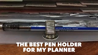 This is the best pen holder for planners (A review)